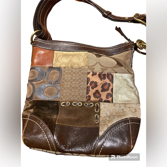SOLD !!!! Coach F0893-F12840 Patchwork Crosby bag - Picture 6 of 8